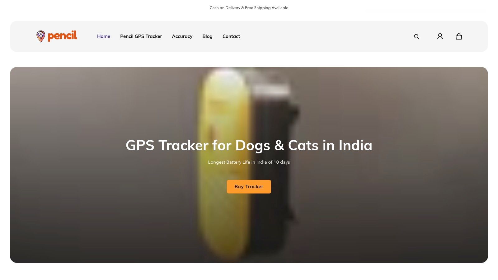 Pencil Pet Tracker