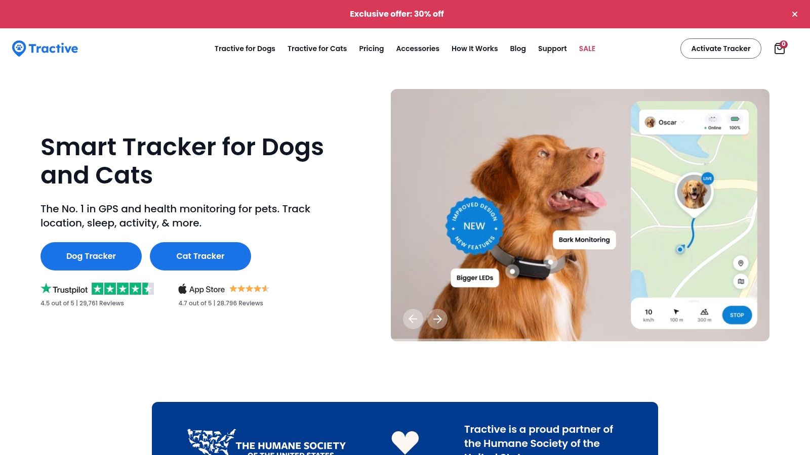 Tractive GPS Cat Tracker