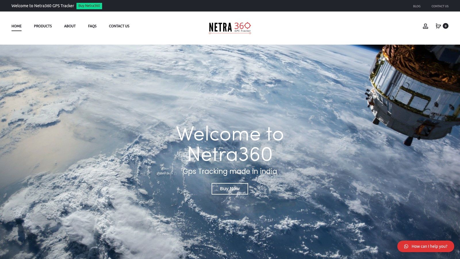 Netra360 pet tracking device website