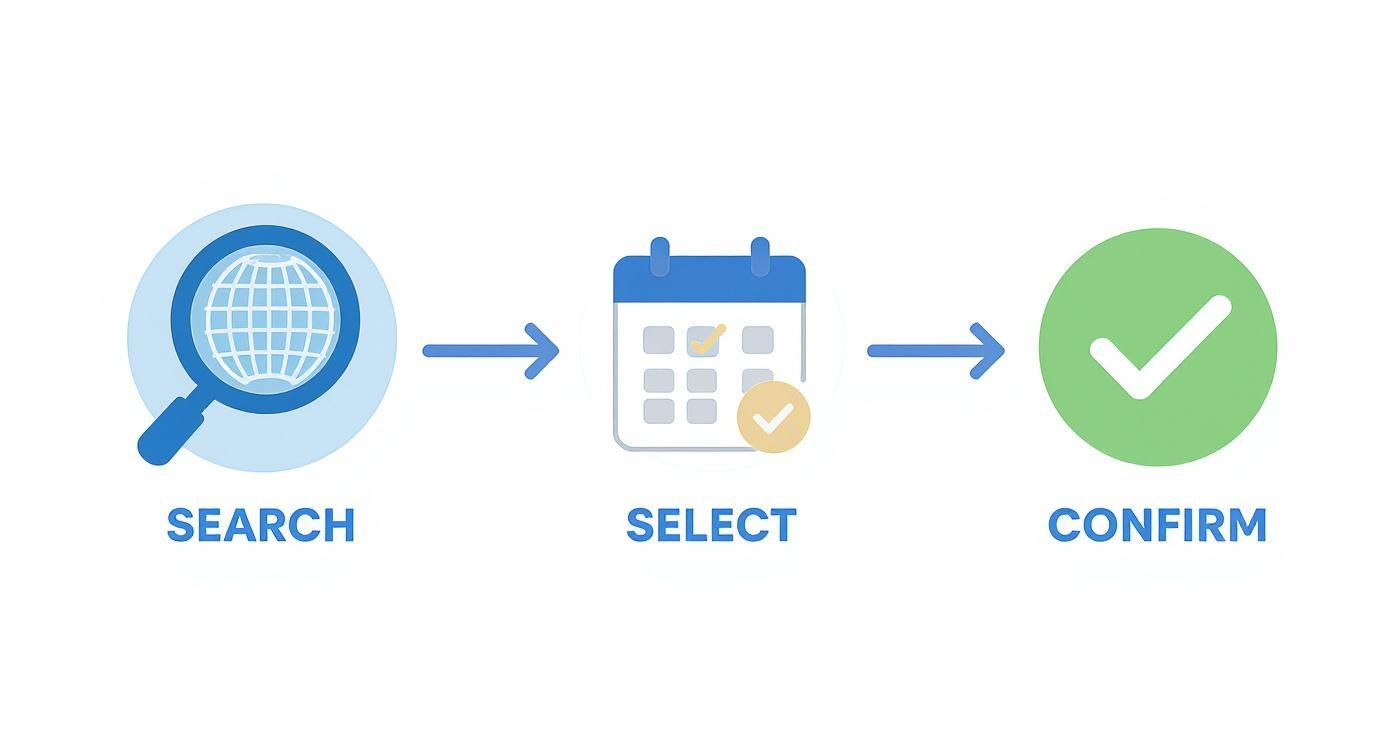 Infographic about book a badminton court