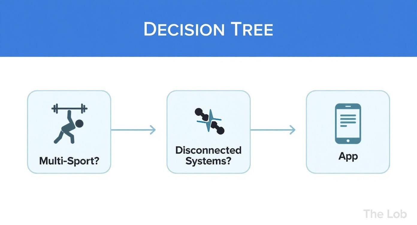 Infographic about yoga studio scheduling software