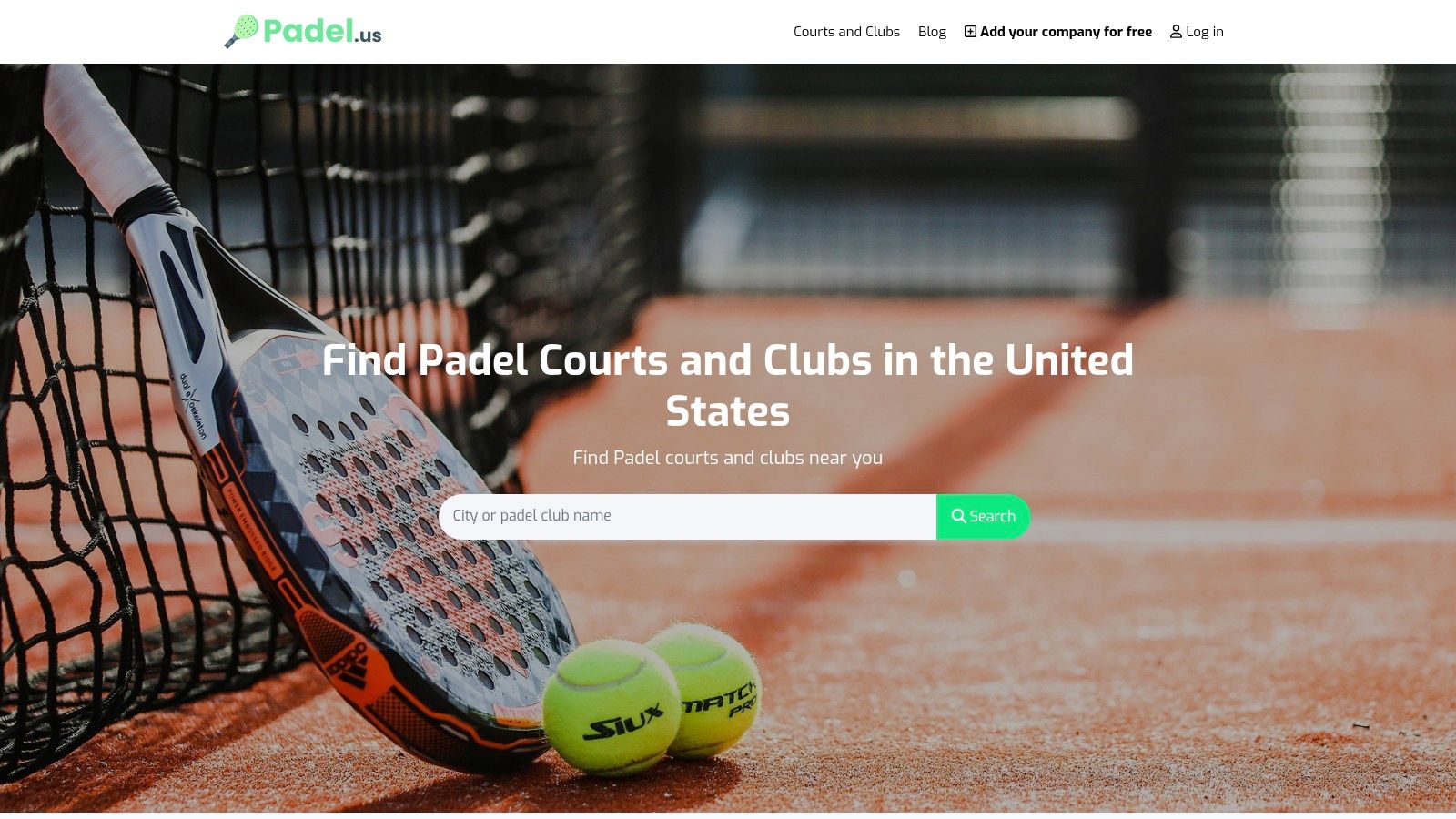 Padel.us: The Essential US Padel Directory