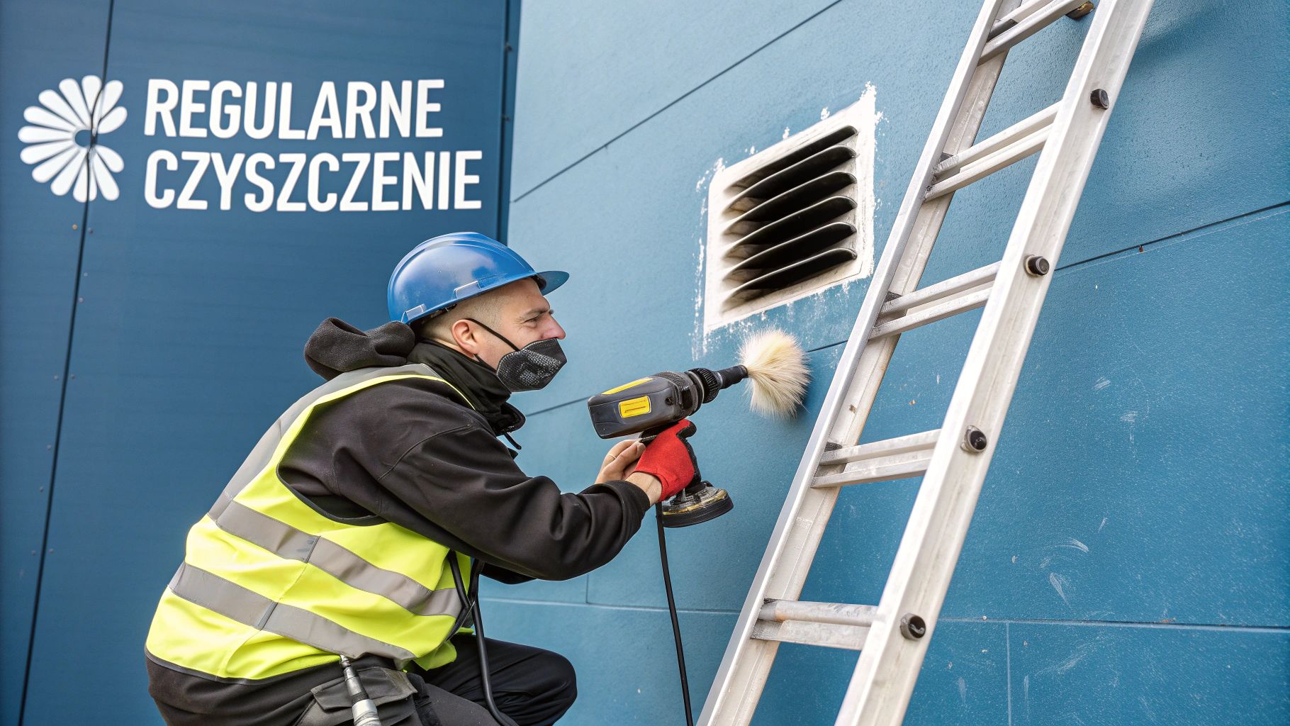 Czyszczenie kanału wentylacyjnego przez specjalistę