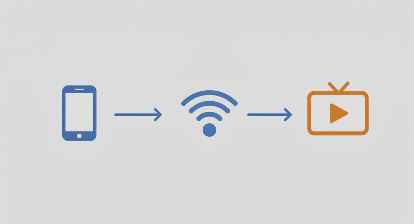 Infographic about amazon fire stick screen mirroring