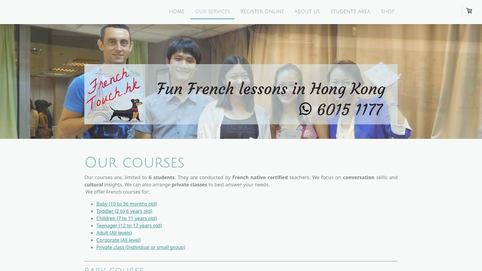 French Touch Hong Kong (Small Class French Language School)