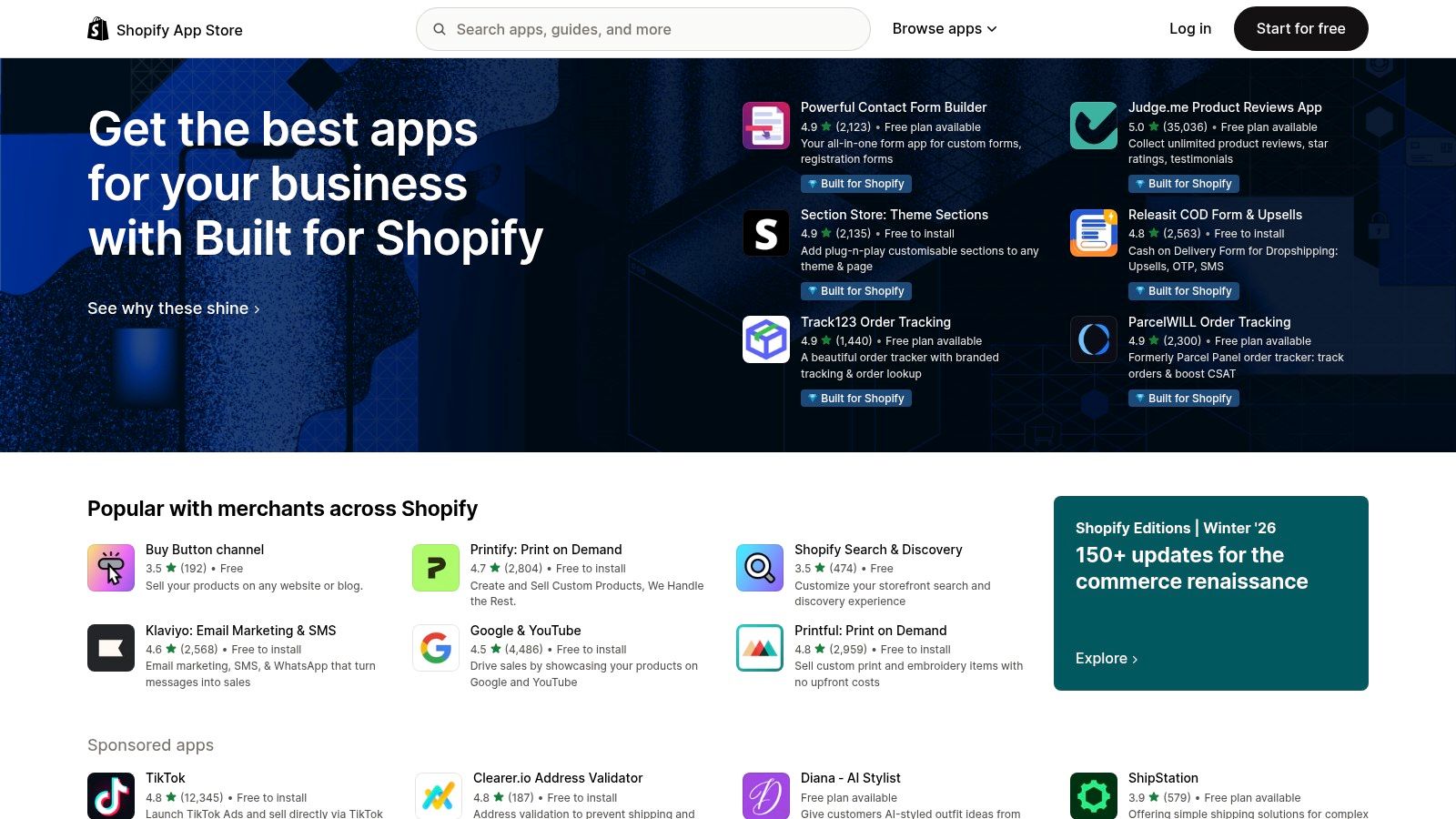 Shopify App Store