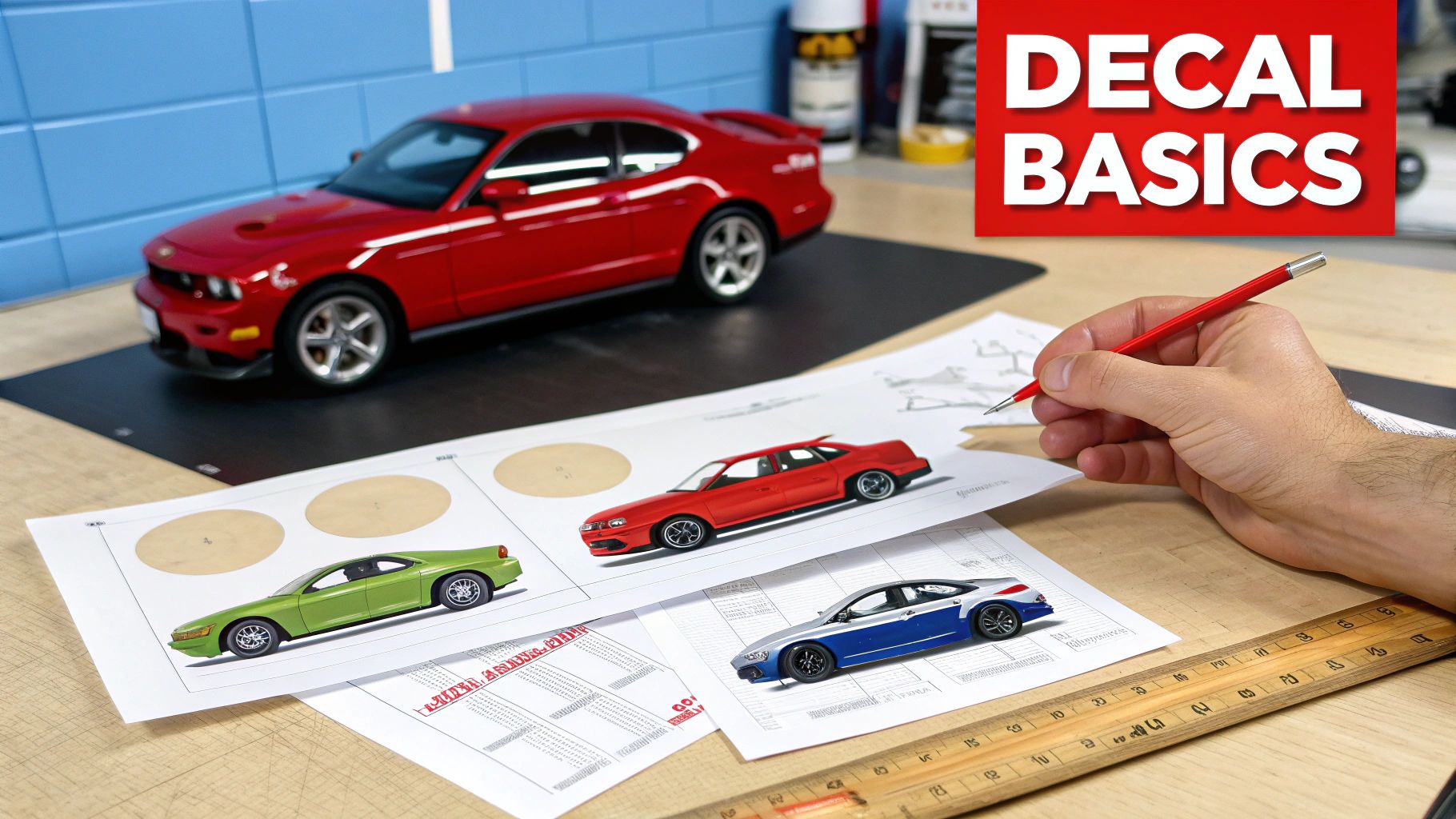 A Guide to Flawless Model Car Decals – Fusion Scale Hobbies