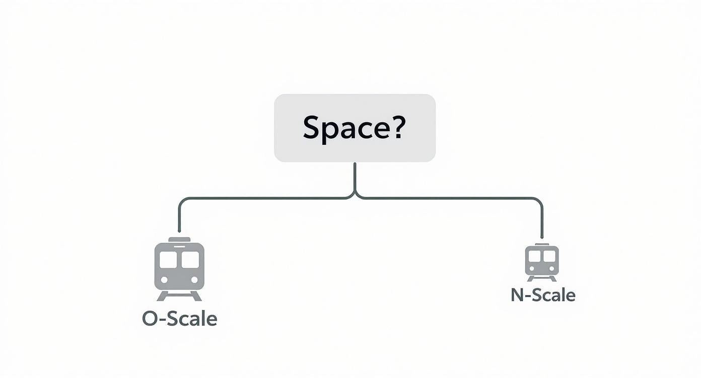 Infographic about scale model train