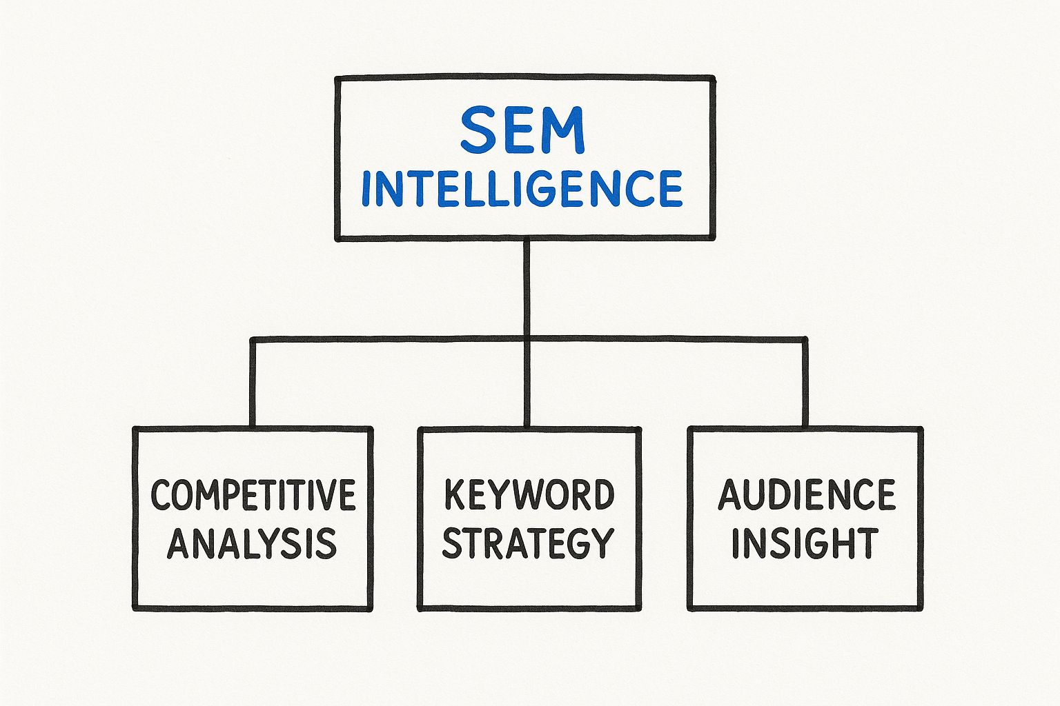 Infographic about search engine marketing intelligence