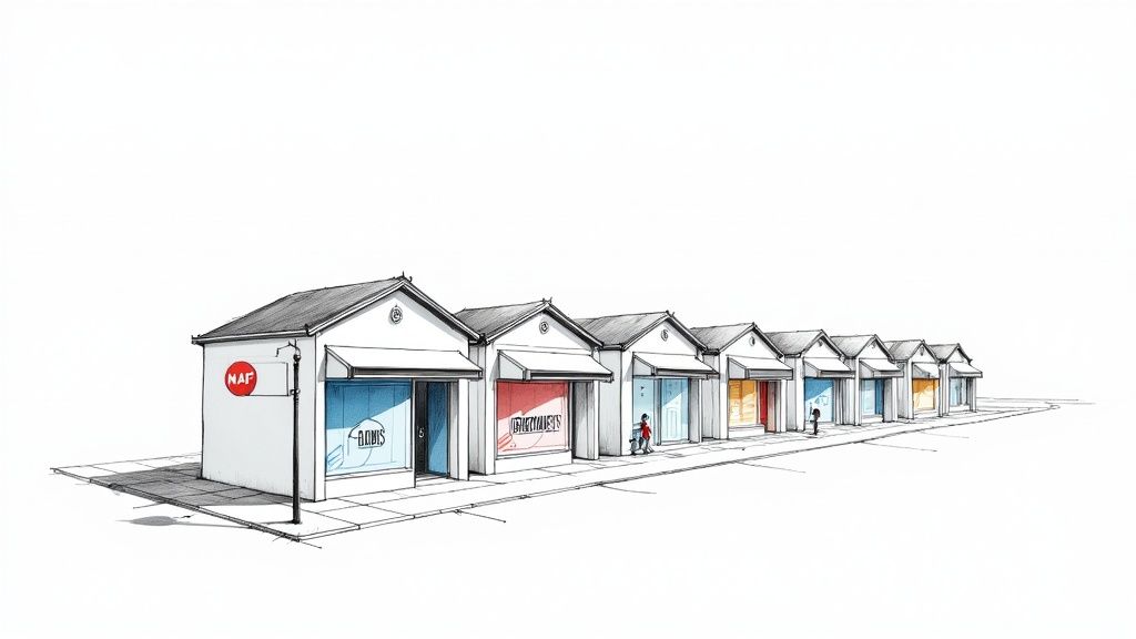 An image showing a magnifying glass over a price tag, symbolizing the act of monitoring prices.