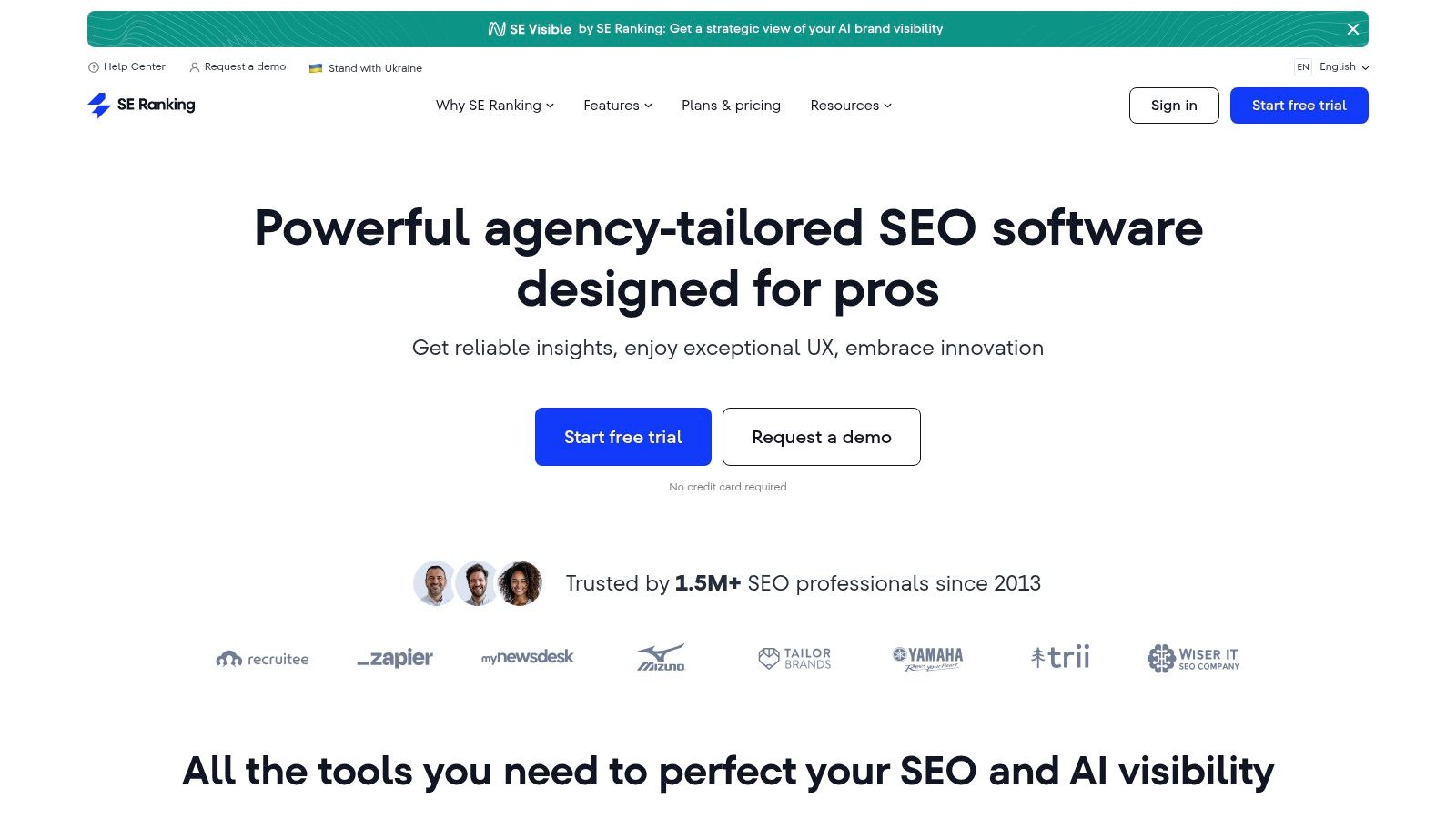 SE Ranking – Competitor SEO/PPC Research