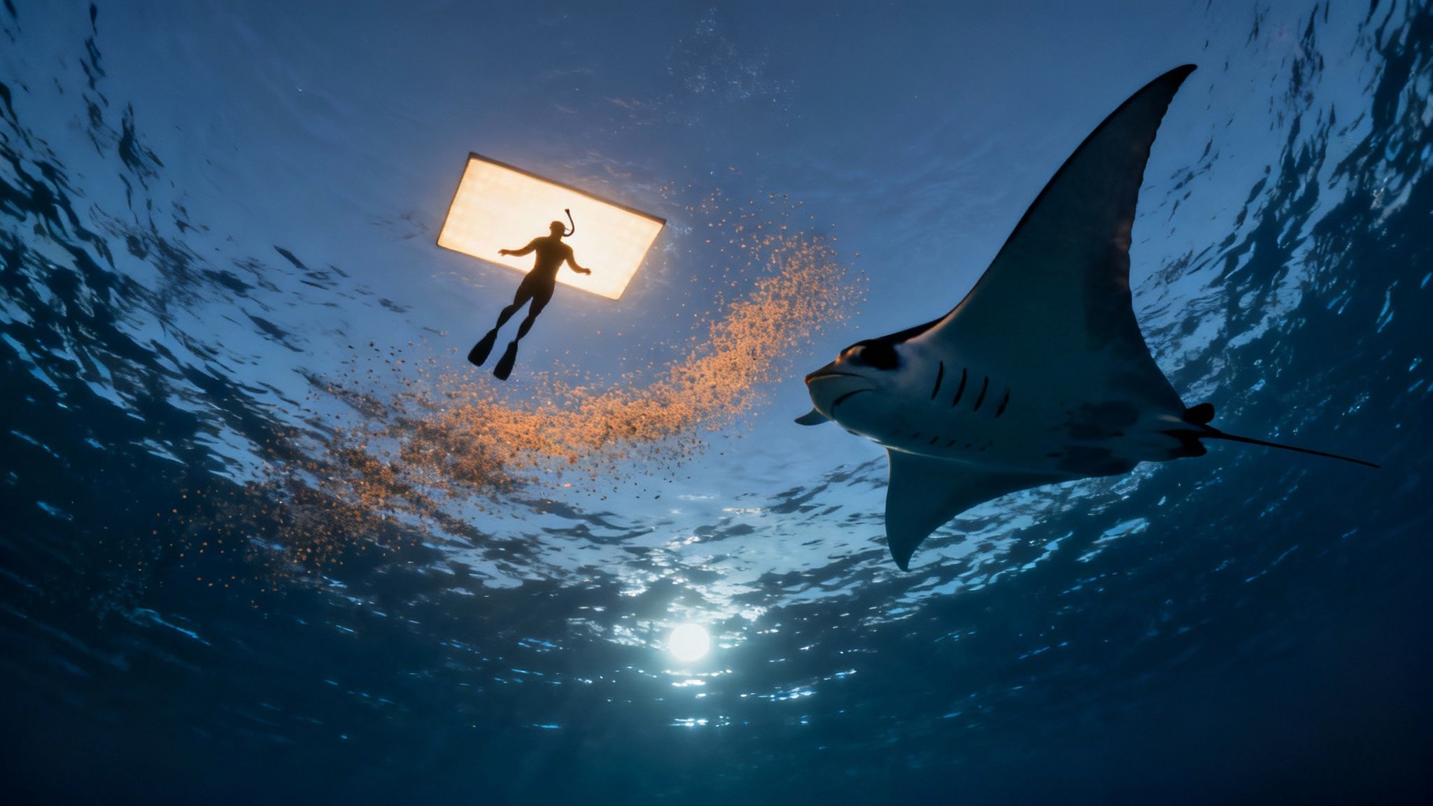 Big Island Manta Ray Snorkel: manta ray snorkel big island Night Adventure