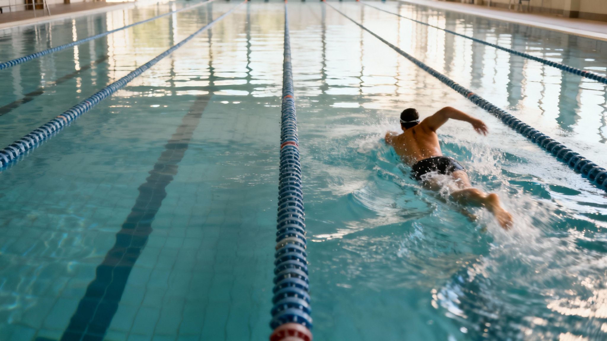 Negative Split Long Distance Sets