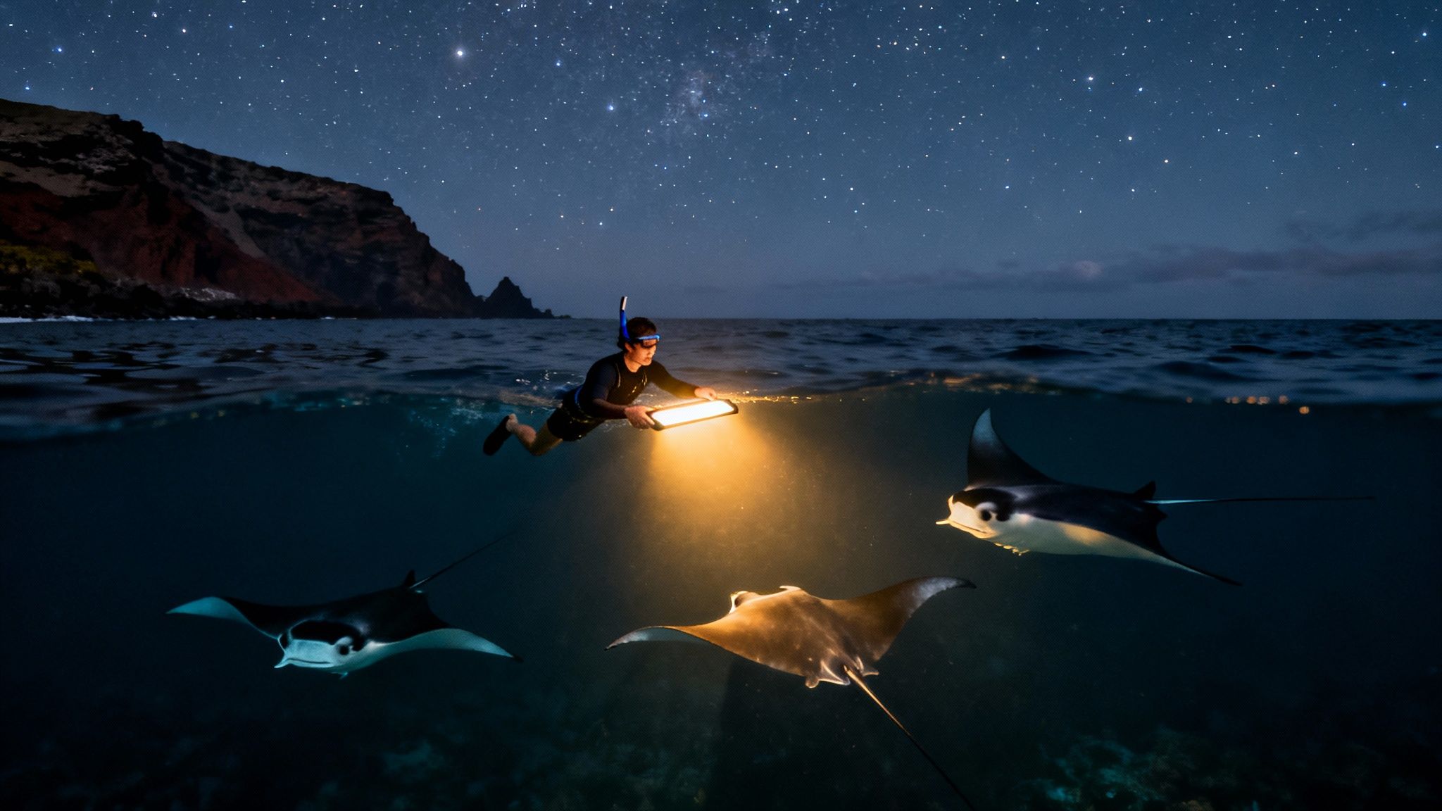 Discover: best manta ray night snorkel kona - Your Kona Night Snorkel Guide