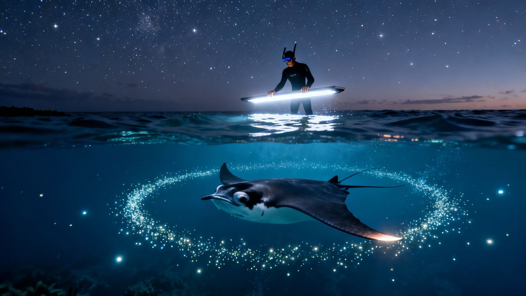 Best manta ray night snorkel kona: Your Kona Manta Night Snorkel Guide