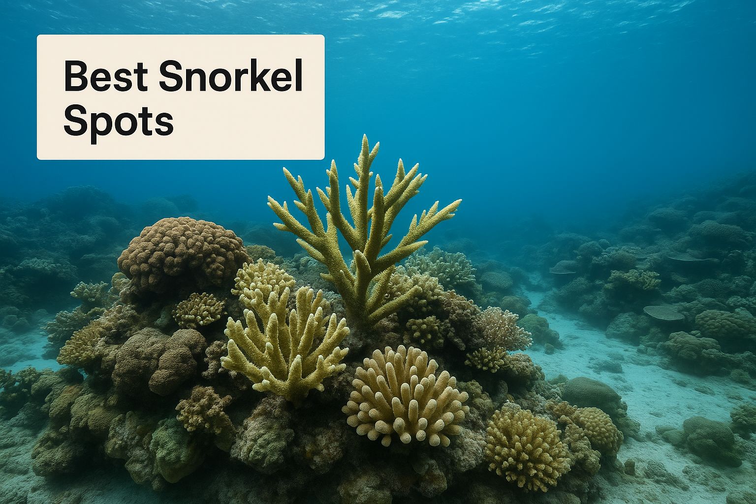 Infographic about captain cook snorkel tour