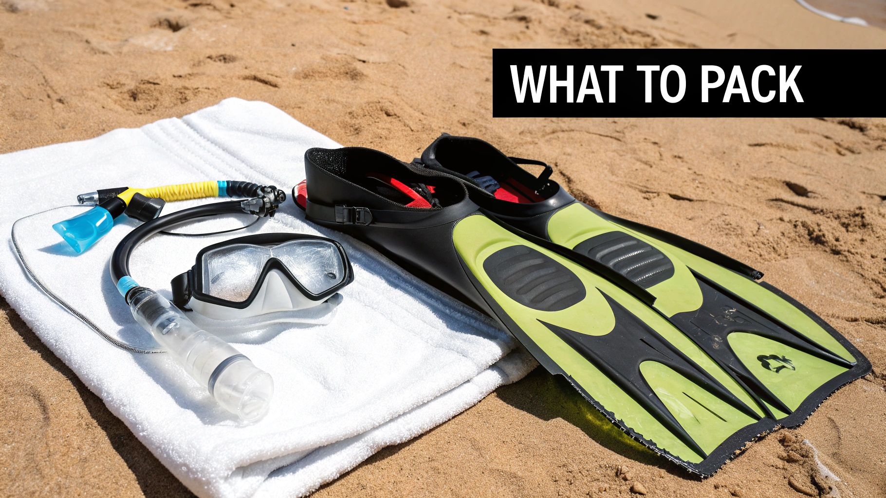 Preparing for a Snorkel Trip