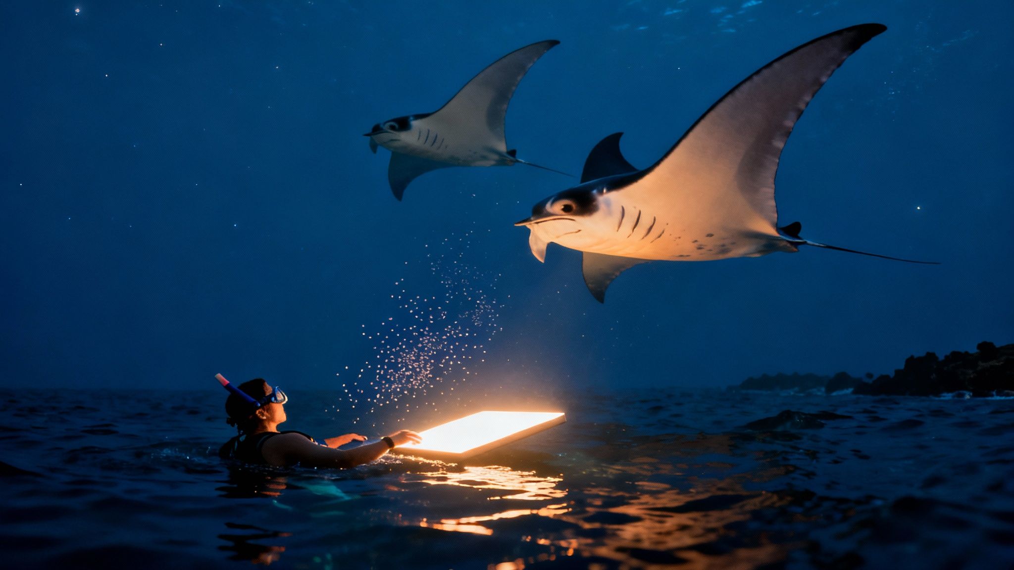 Kona night manta ray dive: Expert tips for a safe, unforgettable encounter