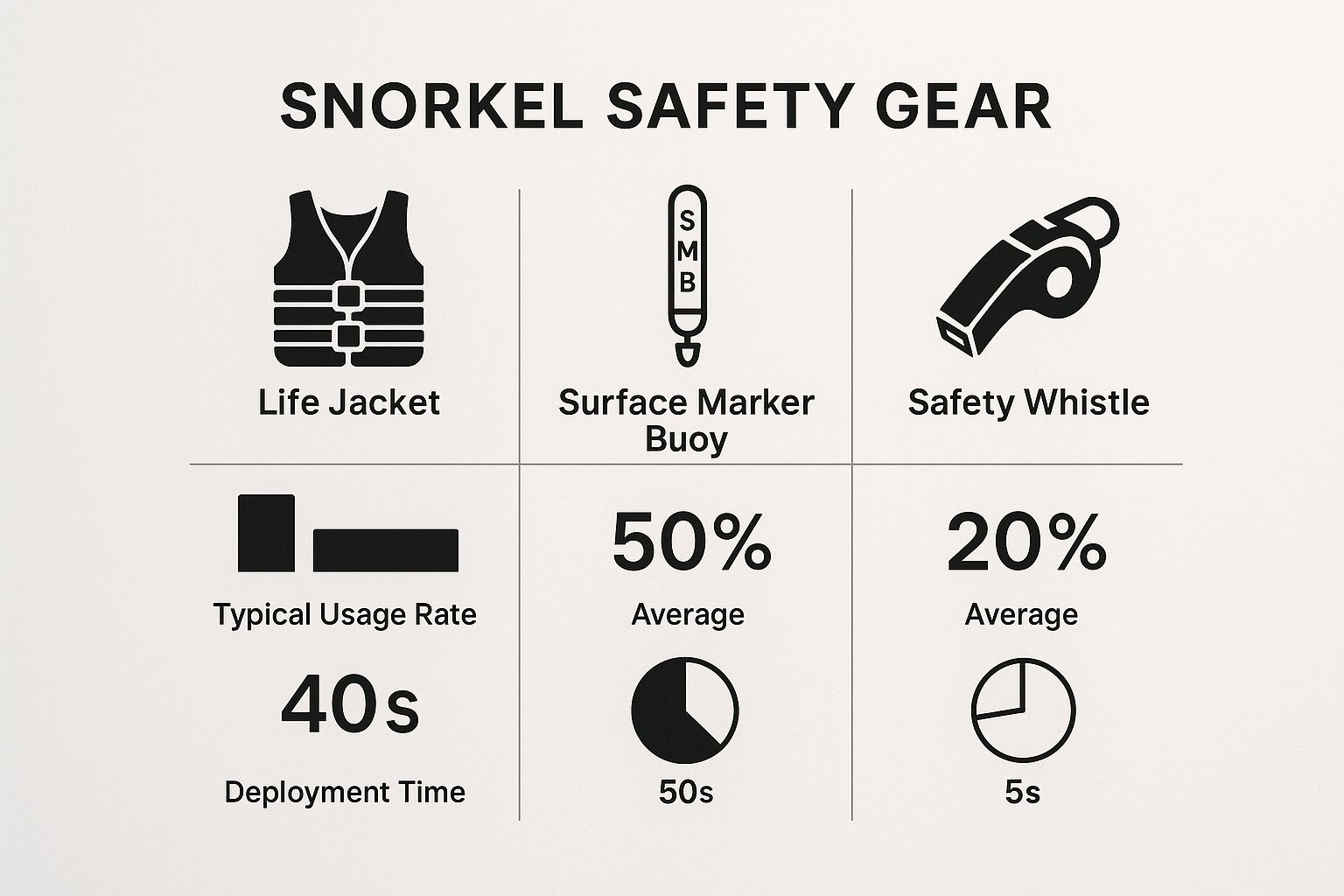 Infographic about captain cook snorkel tour