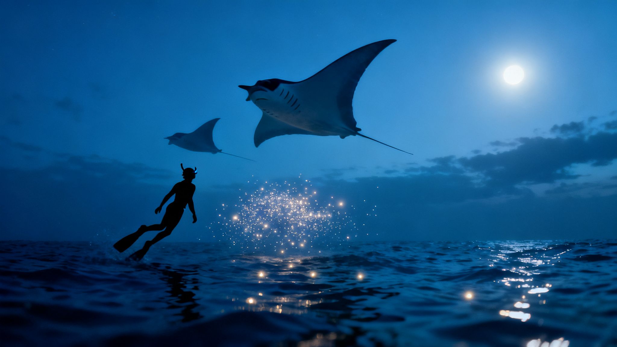 Snorkeling With Manta Rays A Kona Big Island Adventure