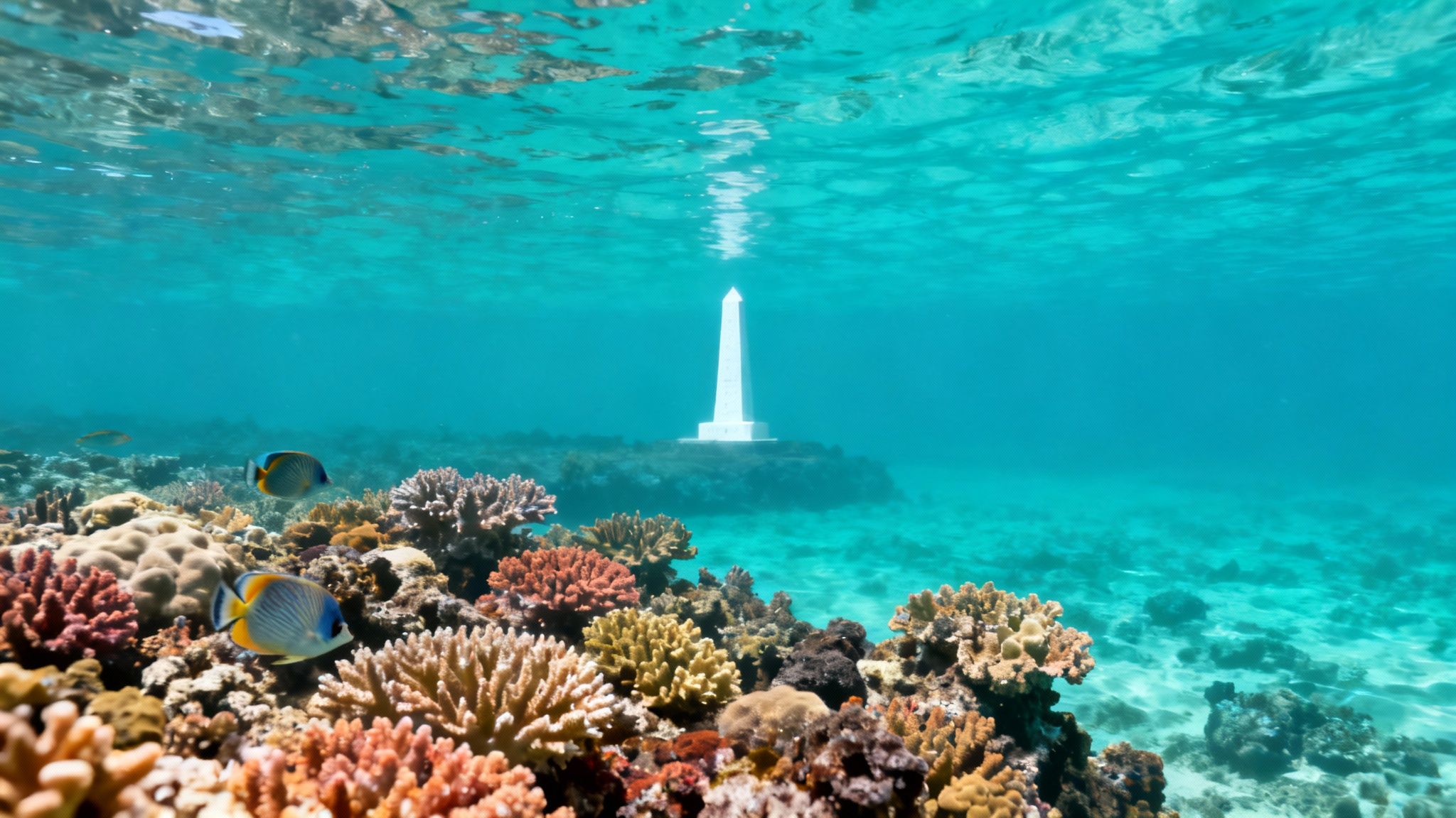 Kealakekua Bay - Captain Cook Monument