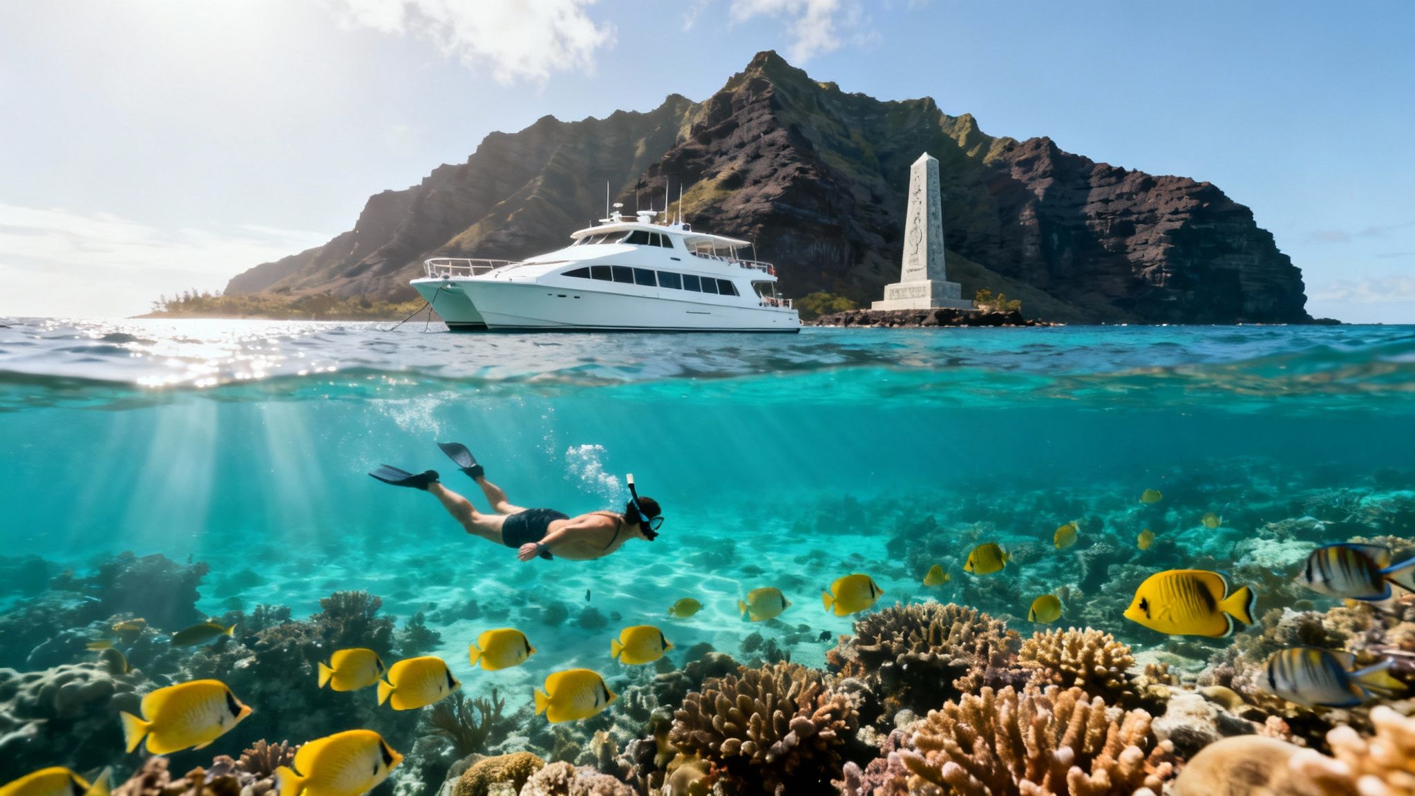 captain cook snorkel tour: Best Kealakekua Bay Tours