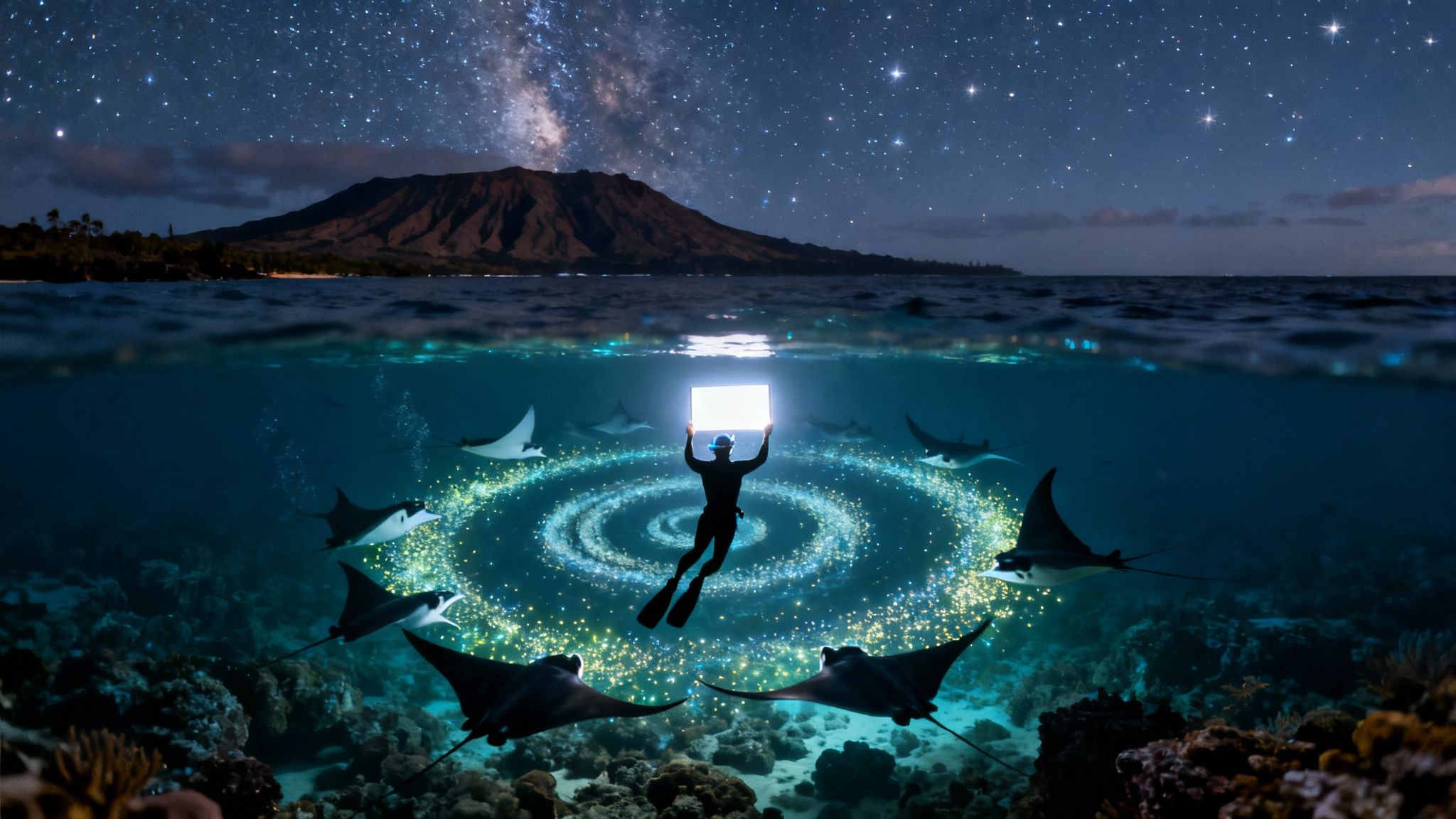 Your Guide to the Big Island Manta Ray Night Snorkel