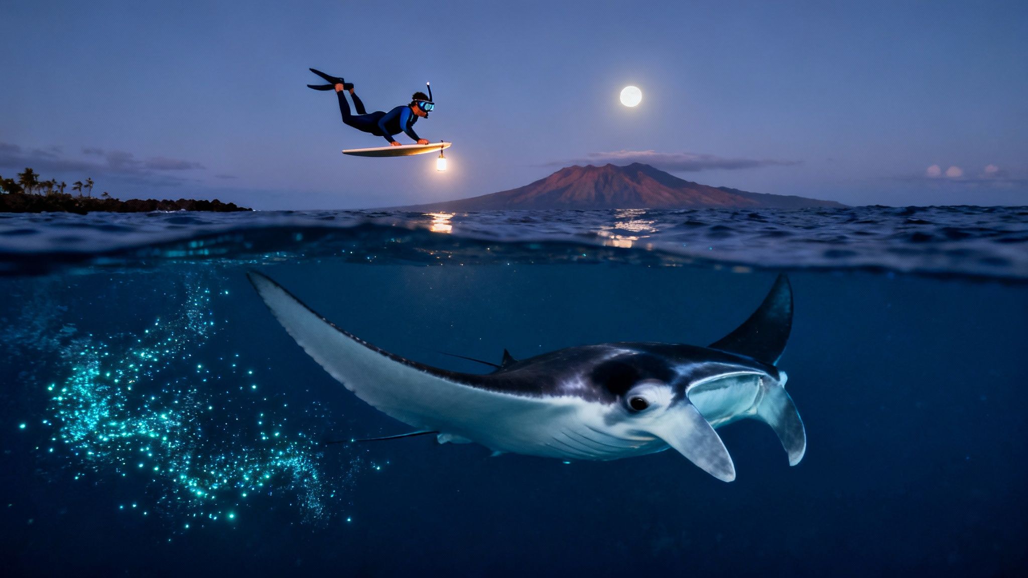 Manta Ray Snorkel Kona A Guide to Hawaii's Top Night Adventure