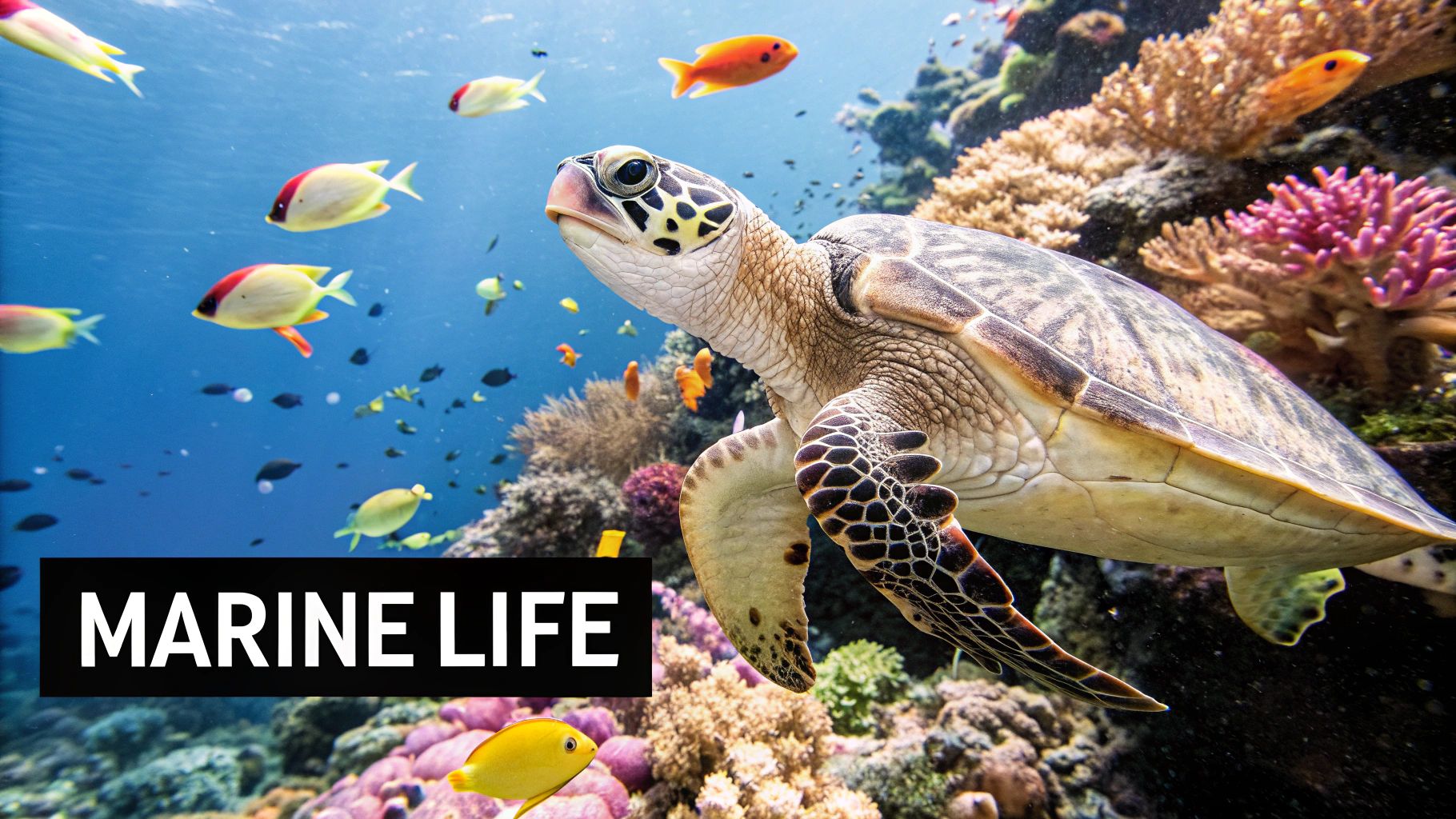 Kealakekua Bay, where history and vibrant marine life converge.