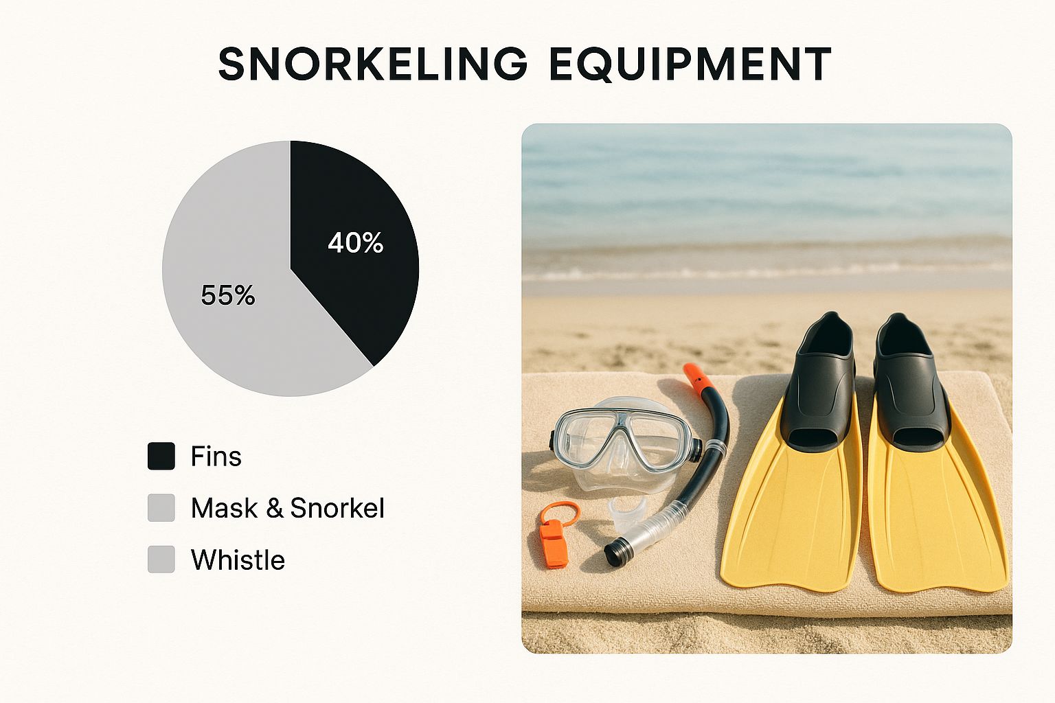 Infographic about captain cook snorkel tour