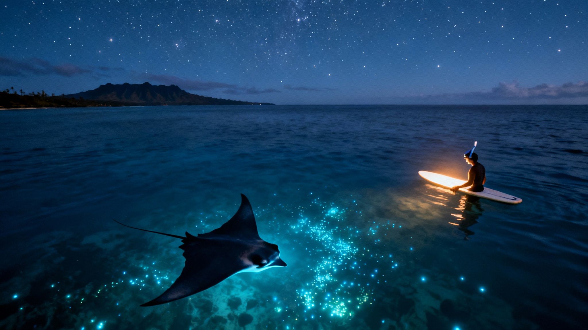 Manta Ray Snorkel Big Island Guide