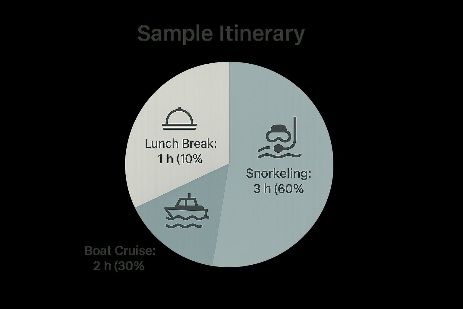 Infographic about captain cook snorkel tour
