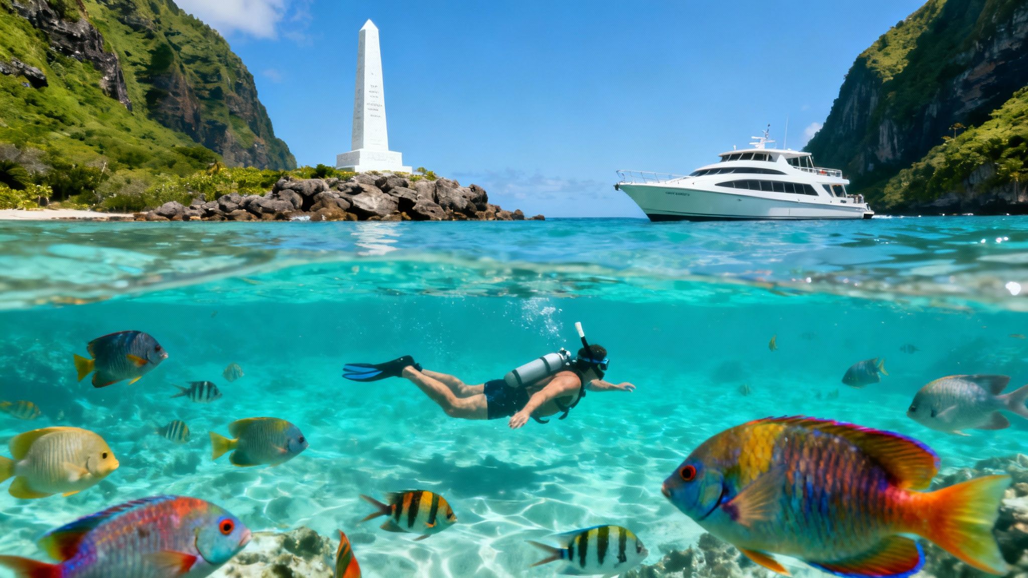 Your Ultimate Guide to a snorkel trip to captain cook monument