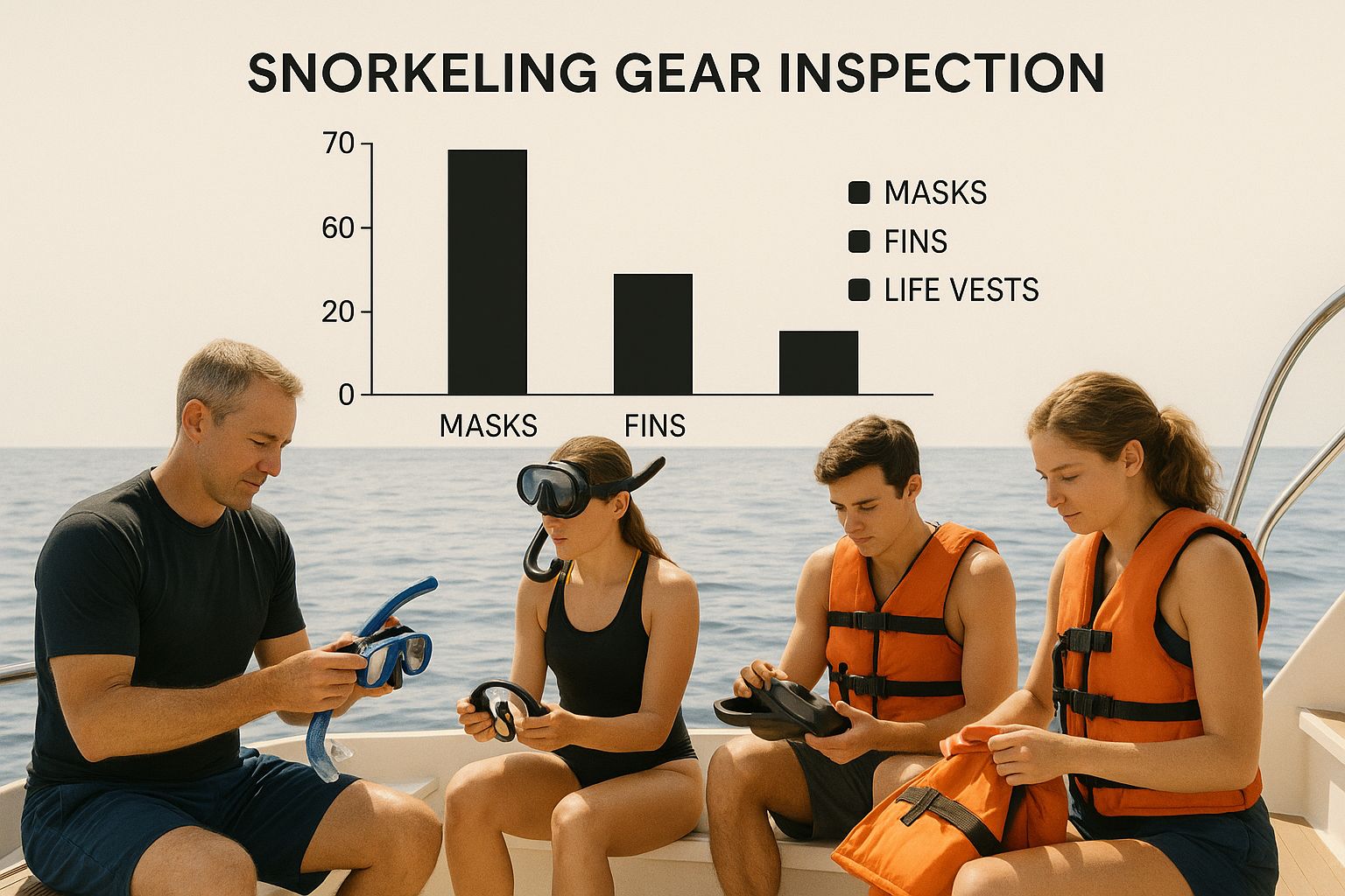 Infographic about captain cook snorkel tour