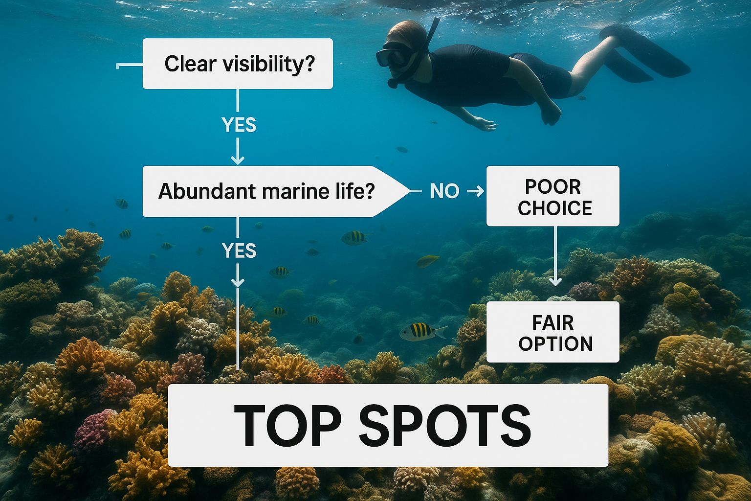 Infographic about captain cook snorkel tour