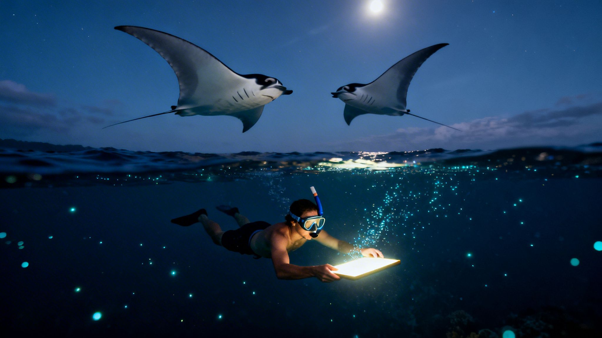 Kona Manta Ray Snorkel A Guide to This Magical Night Adventure