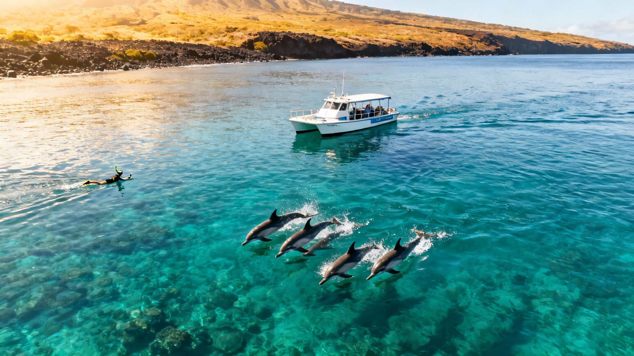 A Guide To Swimming With Dolphins Hawaii Ethically