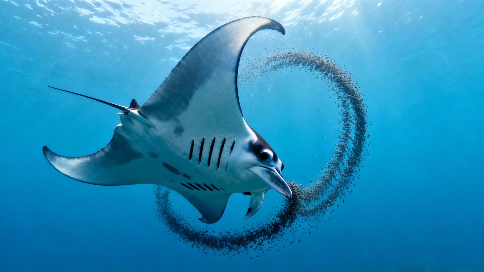 Manta Rays Are Exclusively Filter-Feeders