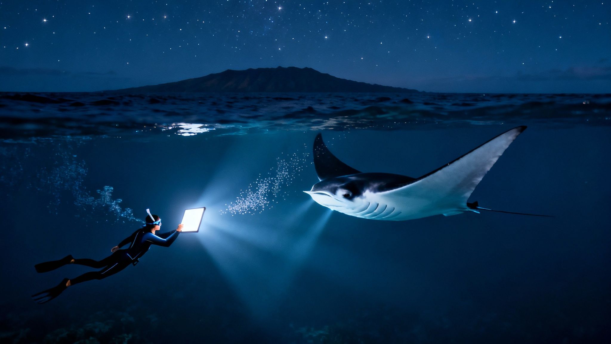 Manta Ray Snorkel Big Island A Guide to Kona's Night Adventure