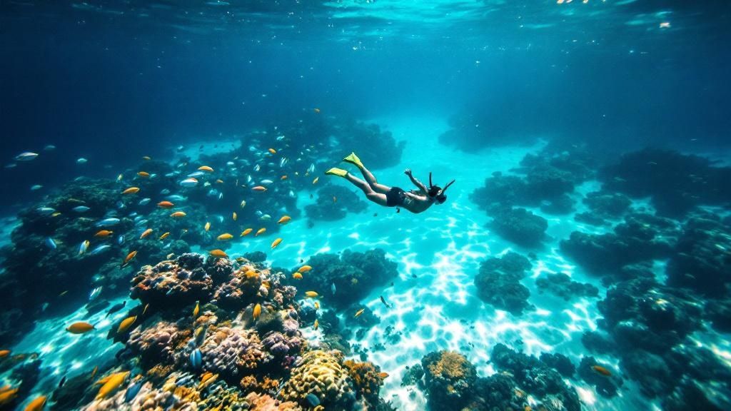 Snorkeling at Kealakekua Bay
