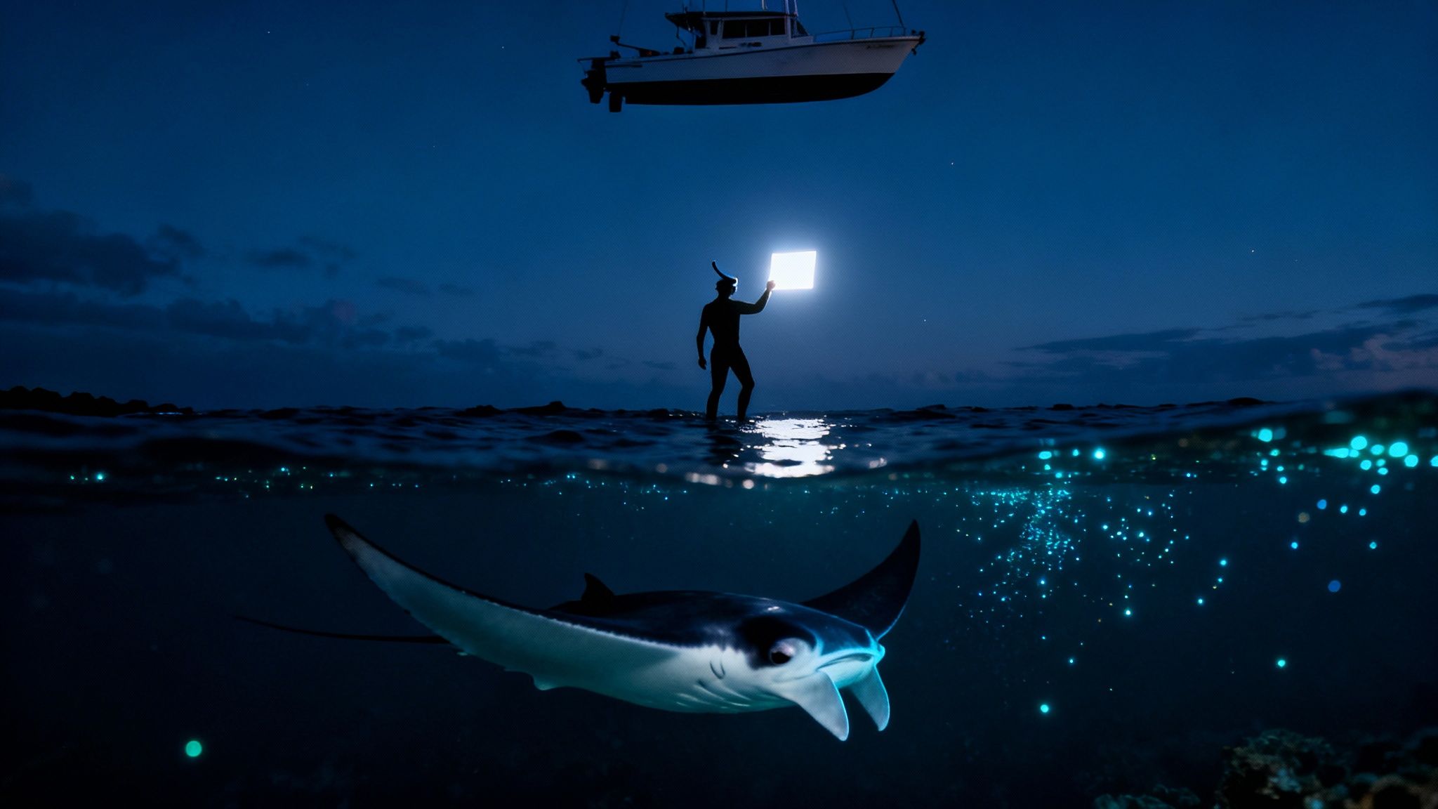 Experience manta ray night snorkel big island: A once-in-a-lifetime ocean tour