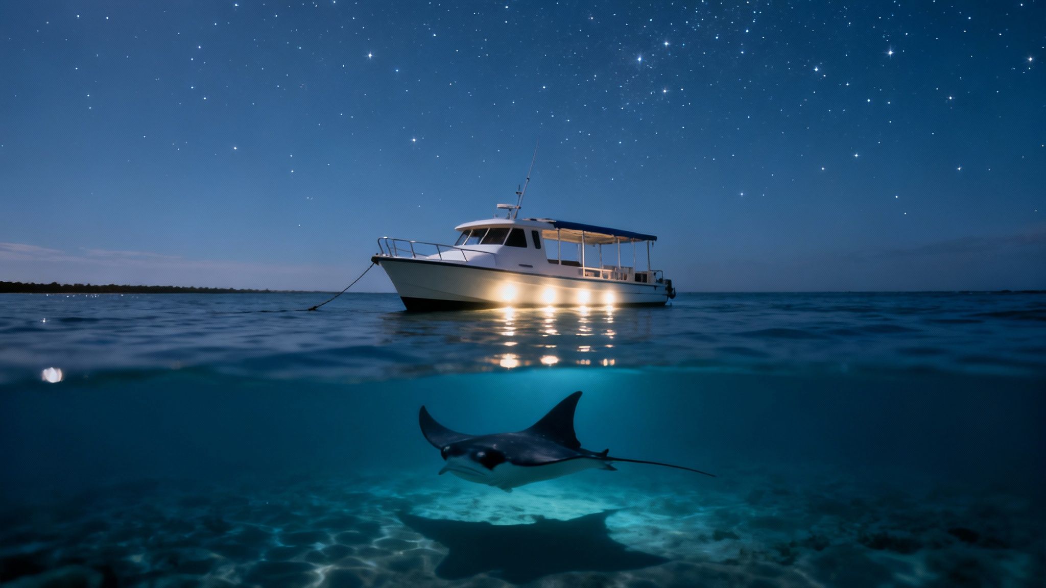Sea Paradise - Manta Ray Night Snorkel Adventure