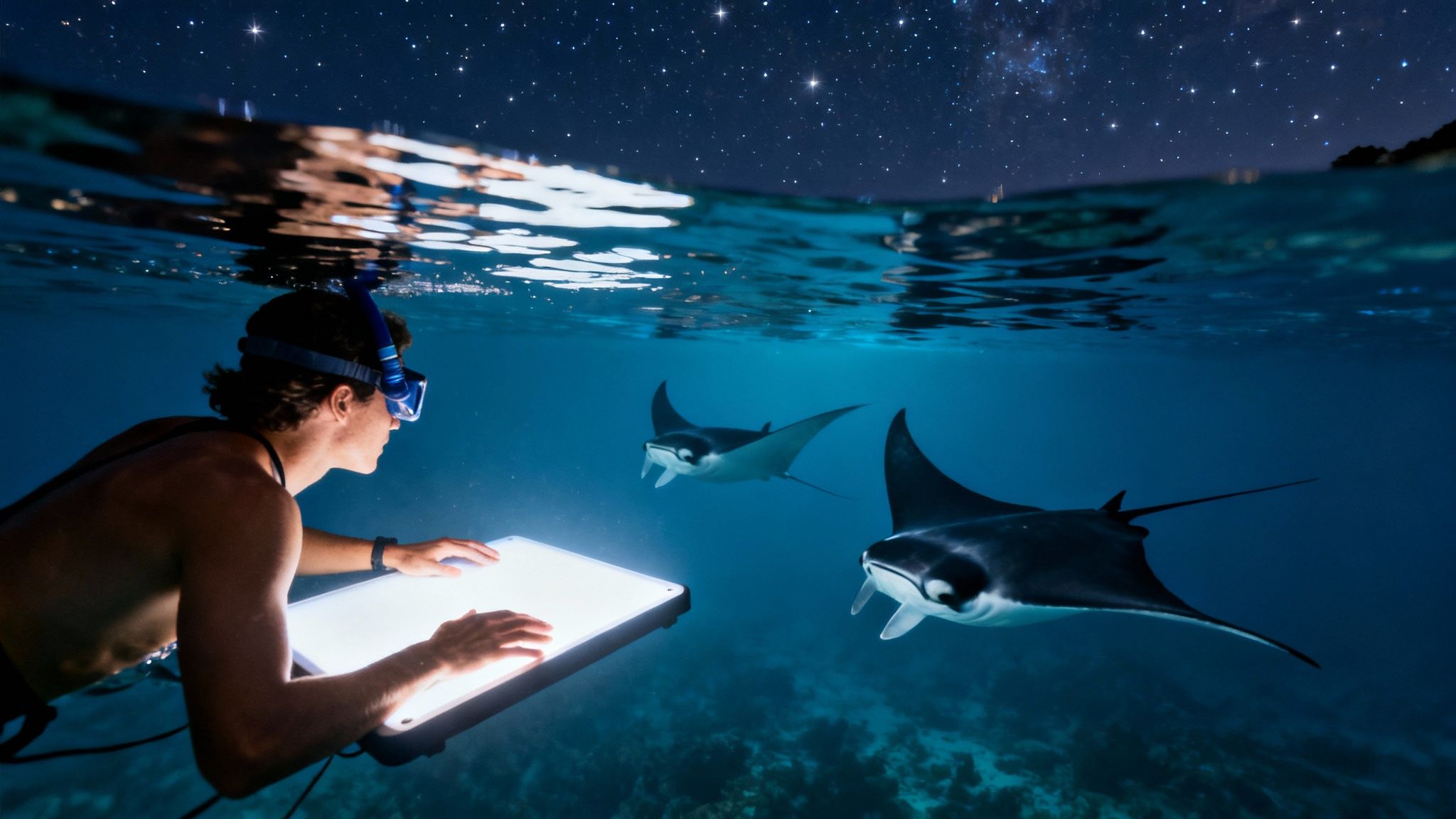 Explore snorkeling with manta rays: Kona's Ultimate Guide