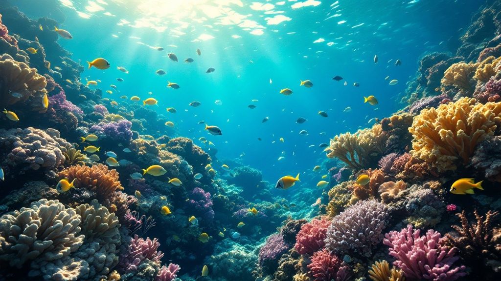 Snorkelers in Kealakekua Bay