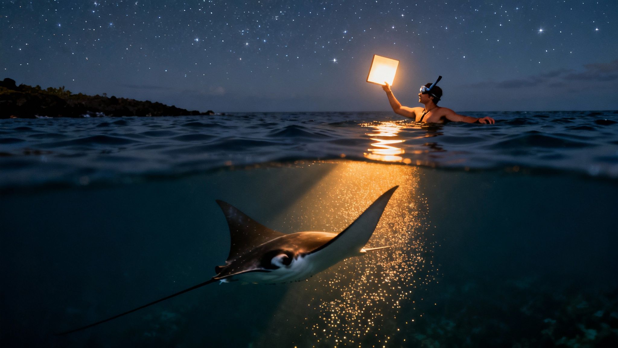 Manta Ray Snorkel Kona A Guide to This Magical Night Dive