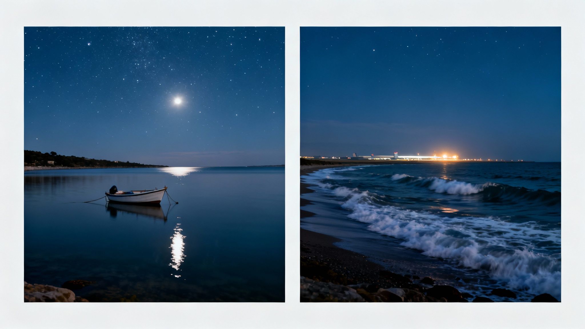 Map view of Kona&#39;s manta ray snorkel locations