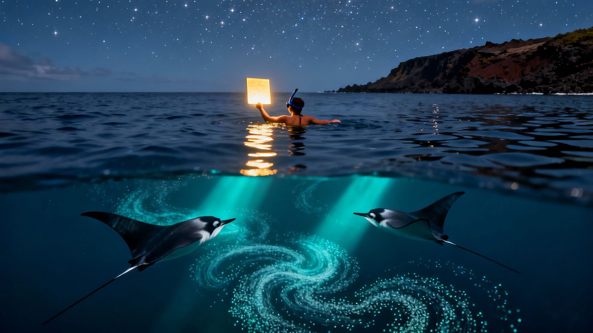 A Guide to the Big Island Manta Ray Night Snorkel