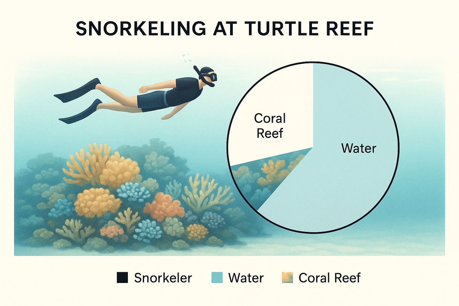 Infographic about captain cook snorkel tour