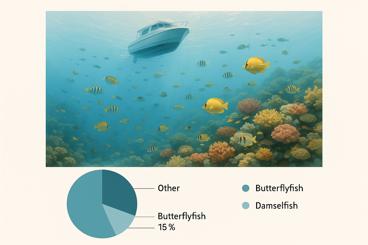 Infographic about captain cook snorkel tour