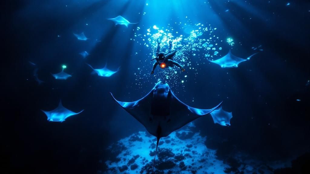 Manta Ray Night Snorkel Tours